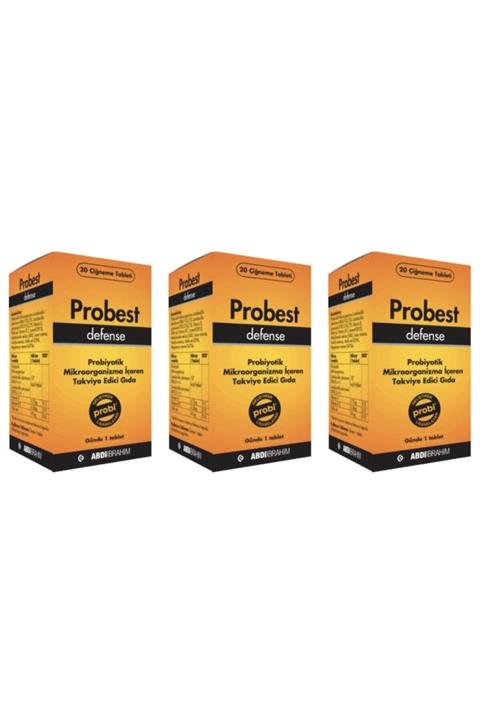 Probest Defense 20 Çiğneme Tablet 3 Adet