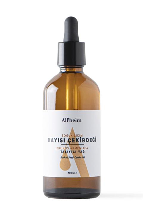 Alfheim Kayısı Çekirdeği Taşıyıcı Sabit Yağı/ Kayısı Çekirdeği Yağı/ Aromaterapi/taşıyıcı Yağ/100 ml