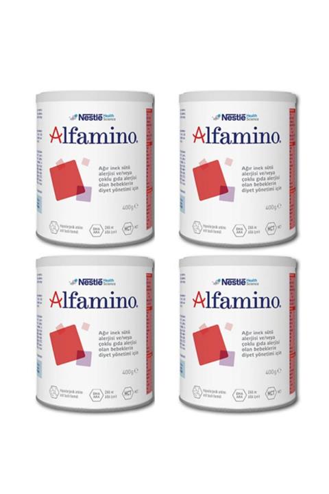 Nestle Alfamino Bebek Maması 400 gr. 4 Adet