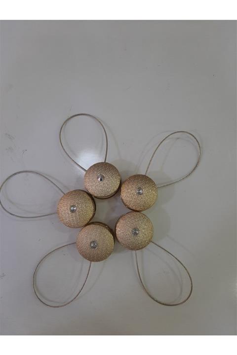 Çınar Aksesuar Mıknatıslı Tül Perde Tül Toka (5 Lİ PAKET)