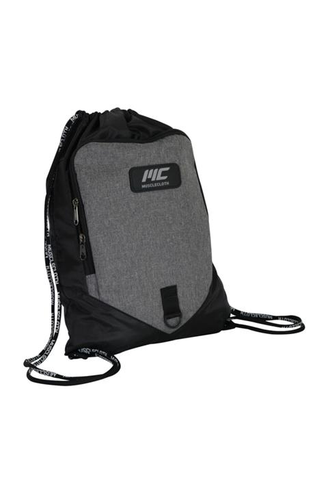 MUSCLECLOTH Musclecoth Sackpack Spor Çanta Siyah Gri