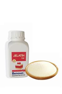 Benosen Toz Jelatin, Sığır Derisi Jelatini, Jöleli Tatlılar Yapımı Için | 1 Kg.