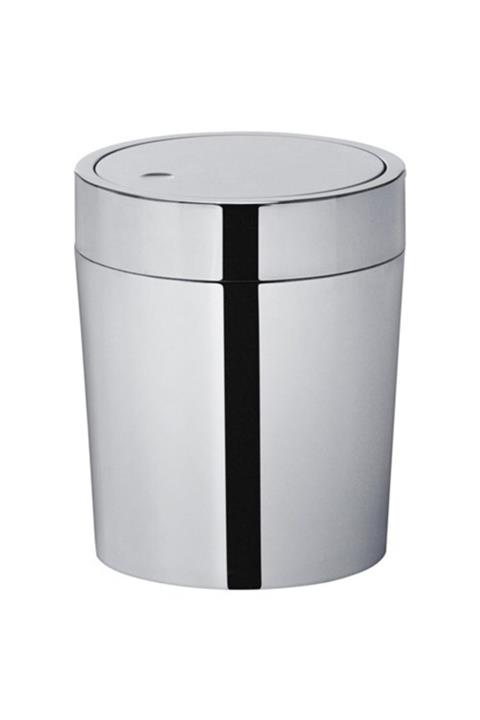 IKEA Savern Çöp Kutusu Paslanmaz Çelik, 5 Litre, Tuvalet Için