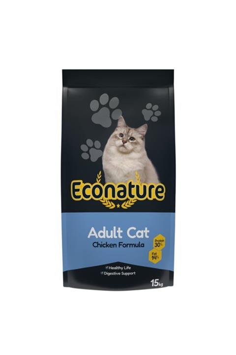 Econature Tavuklu Yetişkin Kedi Maması 15 Kg