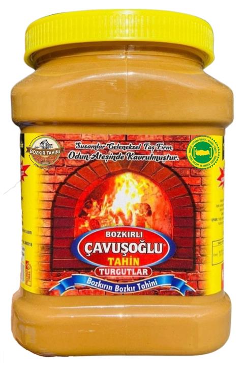 Çavuşoğlu Odun Ateşinde Karafırın Tahin Kepeksiz Bozkır Tahini 930 gr
