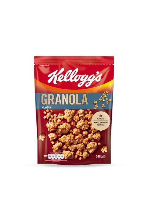 Kellogg's Granola Klasik 340 Gr 10 Adet