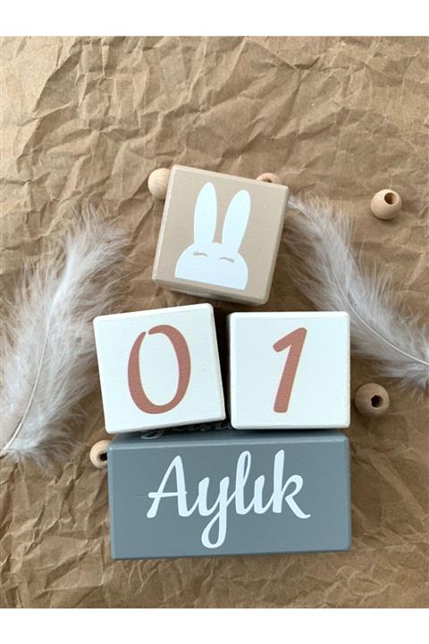 BİANNE ATÖLYESİ Bebek Anı Küp Seti Fotoğraf Çekim Ve Dekor Için Türkçe