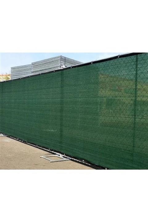 CLK 1m X 15m Gölgelik File %95 Koyu Yeşil Gölgeleme Filesi Bahçe Çit Örtüsü