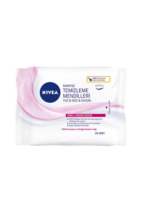 Nivea Visage Makyaj Temizleme Mendili Kuru Ve Hassas Ciltler Için
