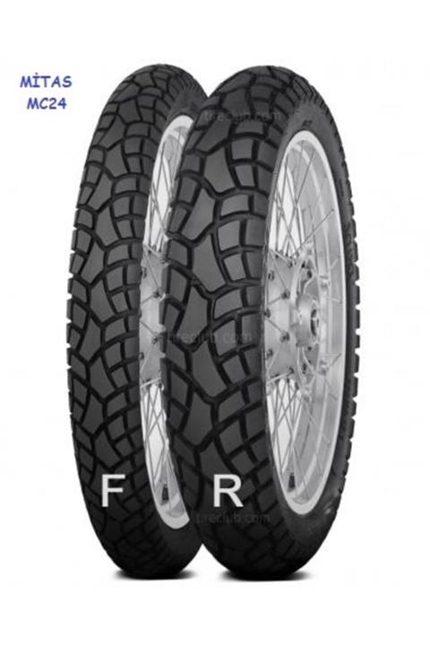 Mitas 90/90-21 54s 130/80-17 65s Mc24 Takım (ÖN ARKA 2021 ÜRETİM) M S Dört Mevsim