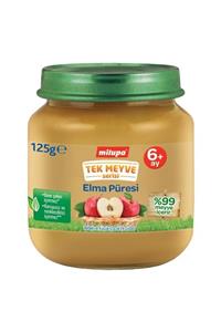 Milupa Tek Meyve Elma Püreli Kavanoz Maması 125 Gr