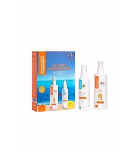 Dermoskin Aile Boyu Güneş Koruyucu Sprey Spf50 200 Ml After Sun 100 Ml Hediye