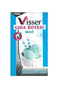 hobi24 Visser Toz Gıda Boyası 9 Gram - Mavi