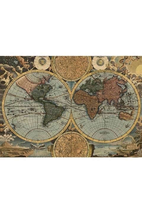 Puzzle Store Eski Dünya Ticaret Haritası 1000 Parça