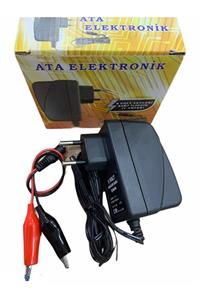 ATAELEKTRONİK Dolu Nitro Jeep 6v Akülü Araba Jeep Cip Uyumlu - 6 Volt Aküleri Için Adaptör Şarj Cihazı Şarz Aleti