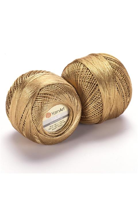 Yarnart Tulıp - Işıltılı Dantel Ipi Ten Rengi-428