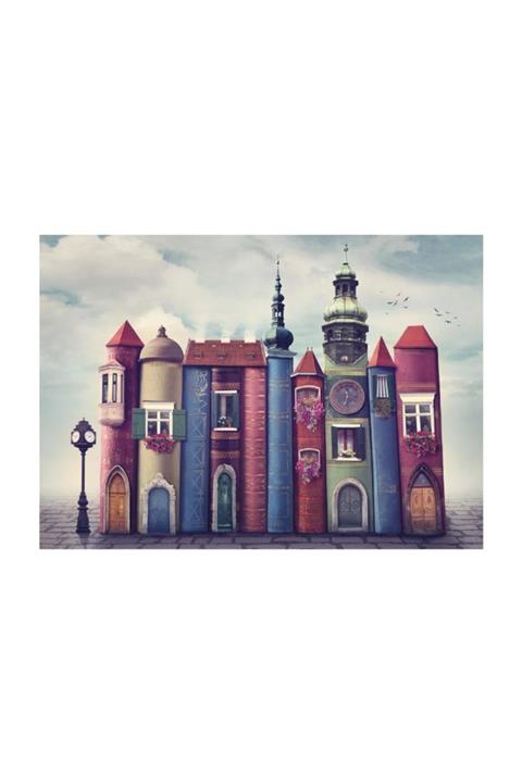 Nova Puzzle Sihirli Kitap Evler - 1500 Parça Puzzle /