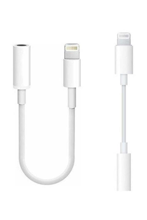 MR.HUNTER Mr Hunter Iphone 7 8 X Plus Uyumlu Kulaklık Çevirici Lightning Aux Dönüştürücü