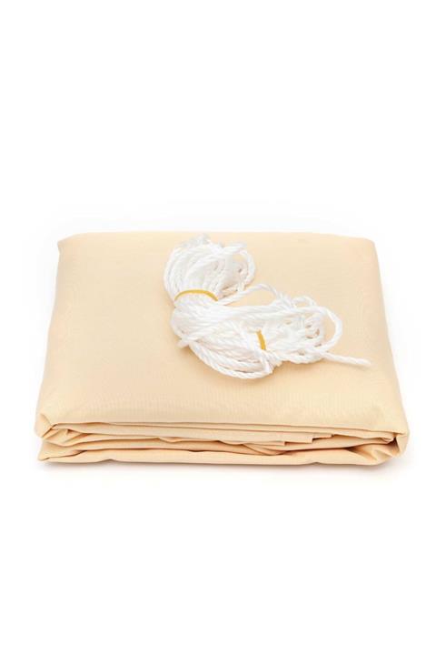 Okan Oto Kılıf Gölgelik File %95'lik Kolonlu İnce Krem File Jüt Çadır 140 gr  4 x 17