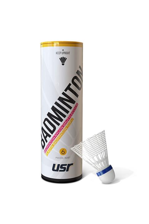 USR Flight 200 Plastik Badminton Topu Beyaz