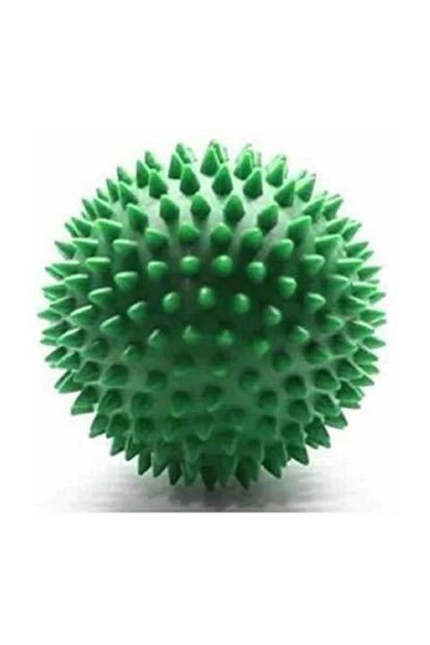 SRS CENTER 6 Cm Dikenli Yeşil Ayak Sırt Masaj Topu