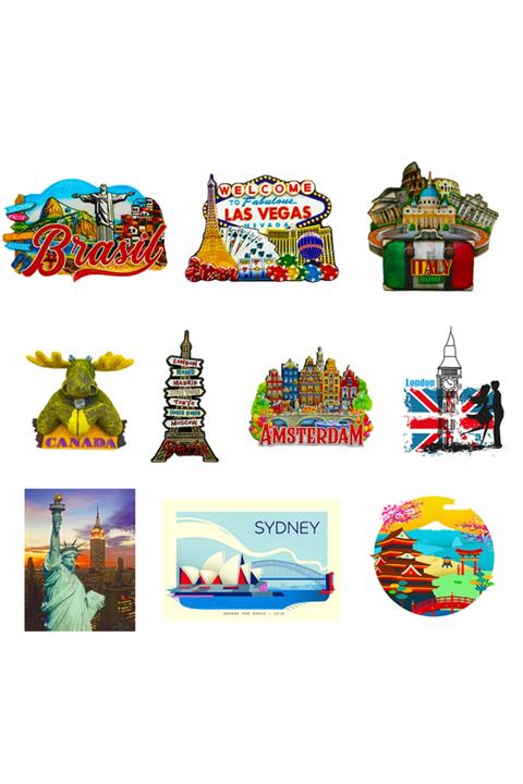 Vera Buzdolabı Magneti Dünya Ülkeleri