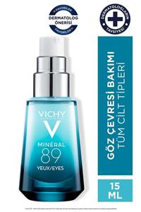 Vichy Mineral 89 Hyalüronik Asit İçeren Nemlendirici Göz Çevresi Bakım Serumu 15 ml 3337875596763