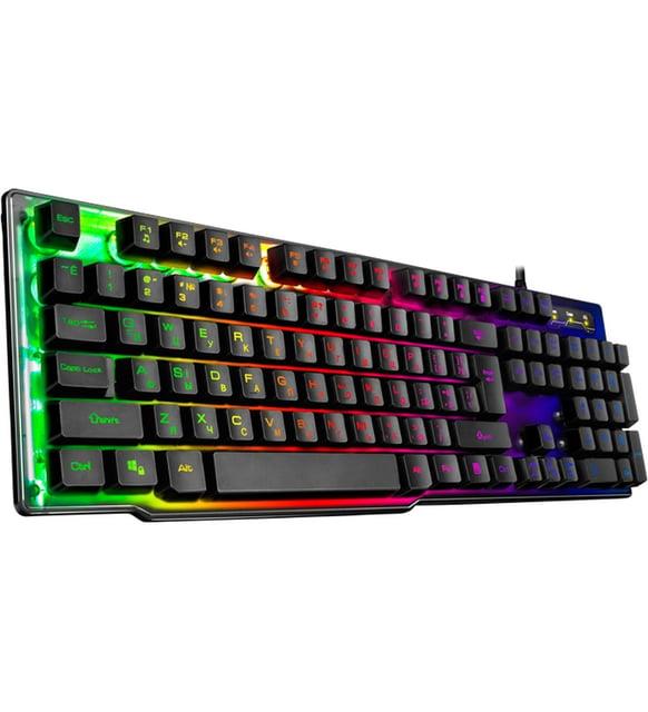 Platoon Pl-476m Metal Gövde Mekanik Hisli Rgb Işıklı Oyuncu Gaming Klavye