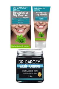 Dr Darcey Beyazlatıcı Diş Pastası 20 g + Aktif Karbon Diş Temizleme Tozu 50 g 8681756311446