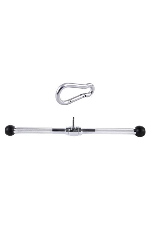 JIMX Profesyonel Lat Triceps Bar Aparat 50 Cm - Revolving Straight Bar