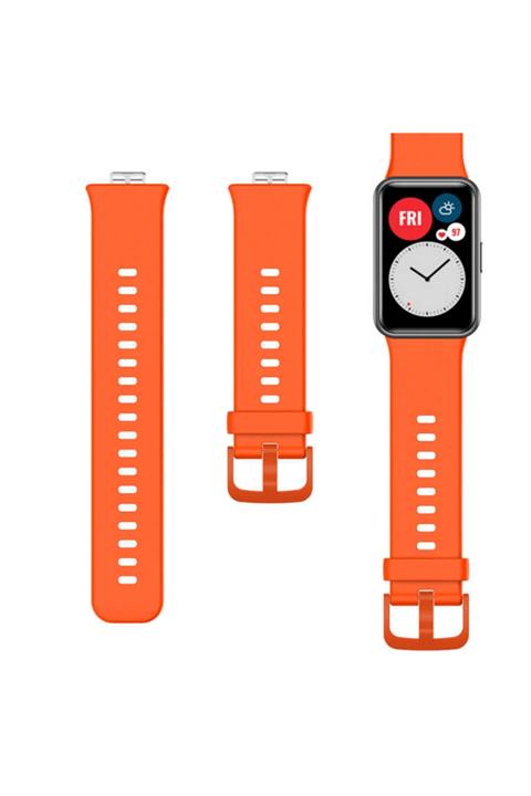 Huawei Watch Fit Uyumlu (soft Tasarım) Silikon Kordon