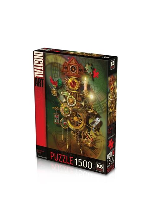 Ks Puzzle 22002 Ks, It's About Time, 1500 Parça Puzzle