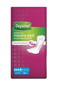 Depend Kadın Mesane Pedi Ekstra 10lu