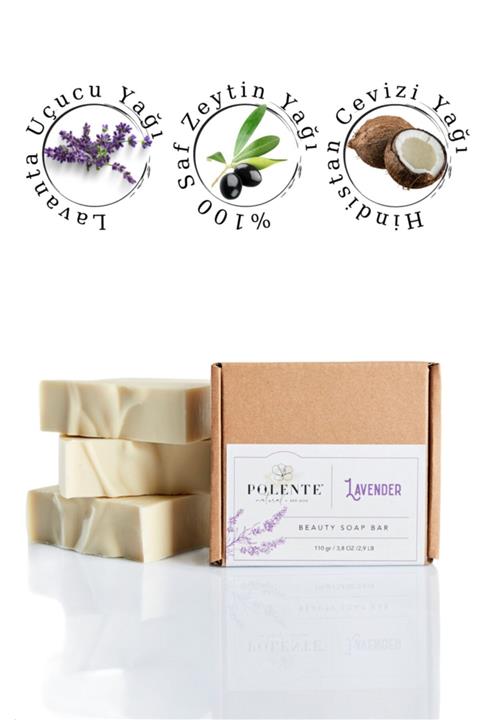 Polente Natural Lavanta Sabunu - Akne Karşıtı Yüz Bakımı