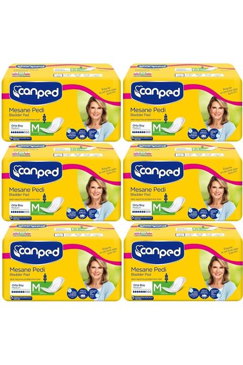 Canped Mesane Pedi Klasik M-orta Boy 60 Adet (6pk*10)