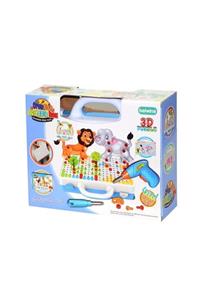 BİRLİK TOYS 3d Matkaplı Creative Puzzle 11b Mozaik Puzzle Çantalı Eğitici 239 Parça