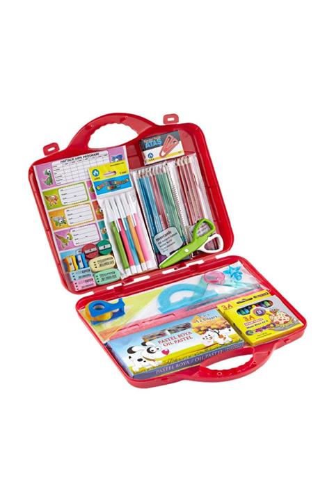 Ark Çantalı Okul Seti 17 Çeşit 81 Parça