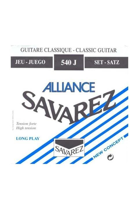 Savarez 540j Alliance Hard Tension Classic Blue Klasik Gitar Teli