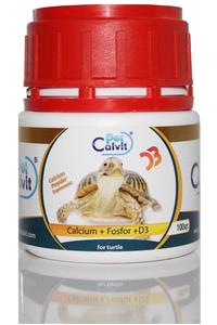 Petcalvit Kablumbağa D3 Fosfor Calcium 100 gr