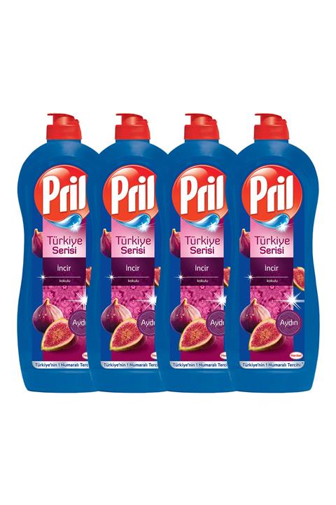 Pril Türkiye Serisi Incir Kokulu Bulaşık Deterjanı 653 Ml X 4 Adet
