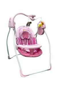 Star Baby Sb501 Pilli Ve Elektrikli Salıncak Violet Pembe