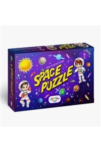 KESKİN COLOR Space Puzzle 147 Parça Oval Puzzle 48cmx48cm