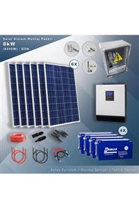 MAtech 8 Kw Solar Paket Sistem (8000W/GÜN)