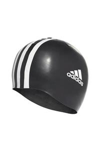 adidas Unisex Bone - 3 Stripes Silicone Swim Cap Yüzücü Bonesi - 802310