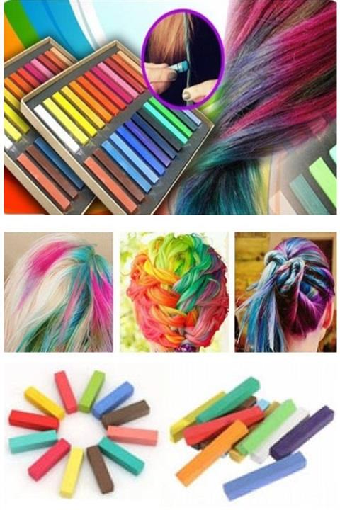 Buğrada Magic Hair Saç Tebeşiri 24 Renk