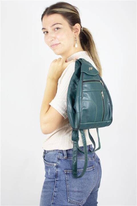 BAVYERA Amor Hakiki Deri Mini Sırt Çantası