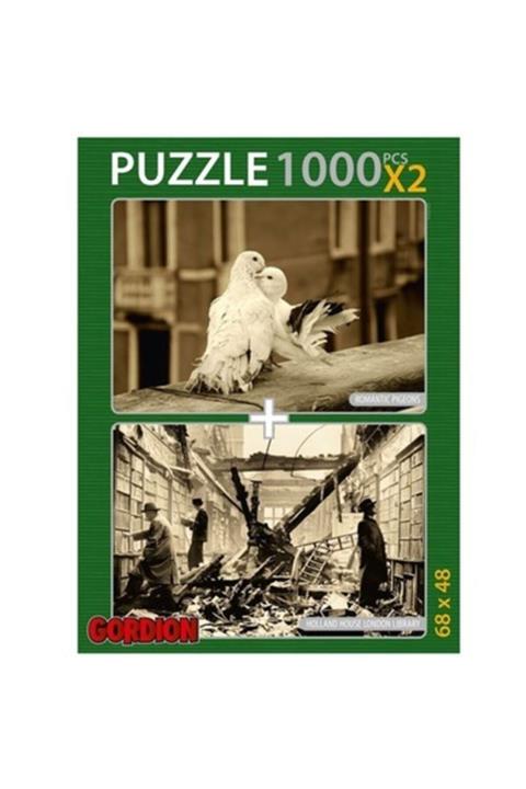 Gordion Puzzle 2x1000 Parça 68*48 Cm