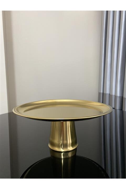 Gaios Design Gold Altın Pasta Kek Standı Musesdecor