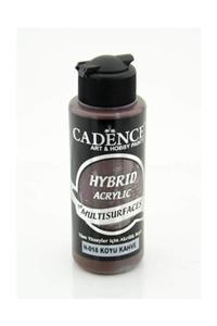 Cadence Hybrid Multisurface Akrilik Boya 120 ml. H-018 Koyu Kahve