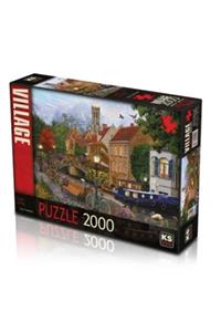 Ks Puzzle 22509 Ks, Canal Living, 2000 Parça Puzzle